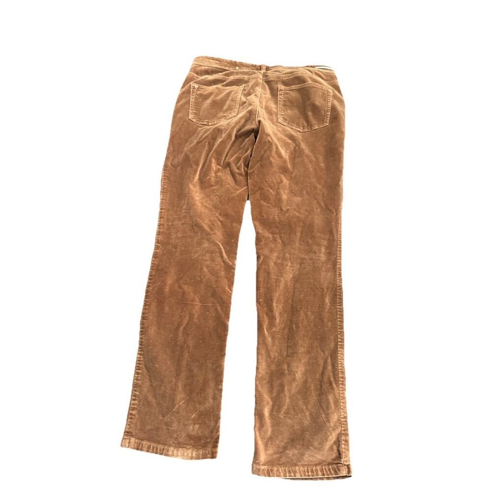Women’s Pilcro and Letterpress Anthro brown corduroy pants Size 31 Inseam 29.5” - Picture 2 of 4